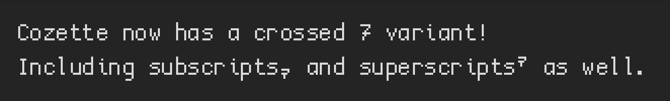 Crossed seven demo